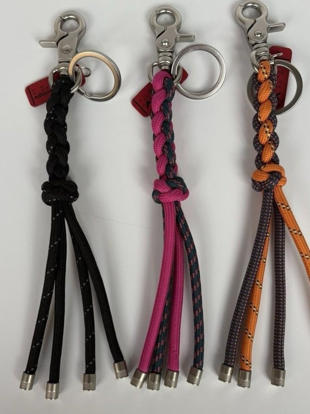 Pre-owned Topologie Creative Nylon Woven Keychain Unique Bag Charm Accessory